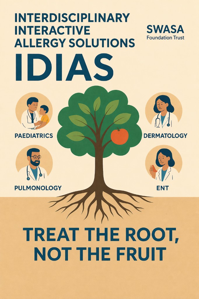 SWASA IDIAS — treat the root, not the fruit; specialties across allergy care